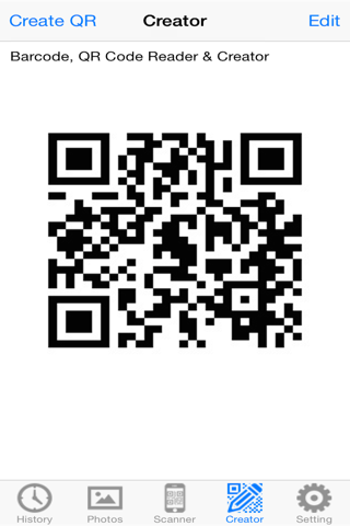 Barcode, QR Code Reader & Creator screenshot 4