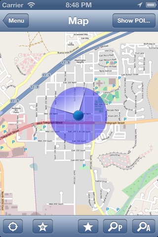 Utah, USA Offline Map - PLACE STARS screenshot 3