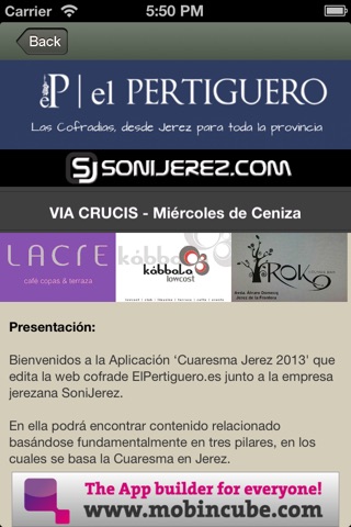 Cuaresma Jerez 2013 screenshot 4