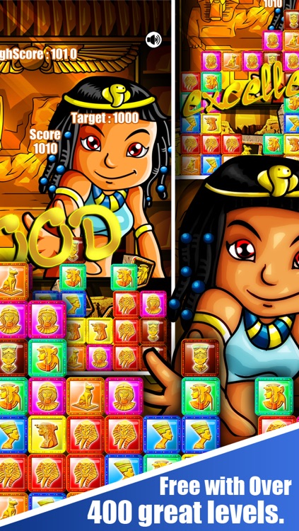 Pharaohs Smash & Crush Puzzle Match - Free Game - Pharaoh Crusher