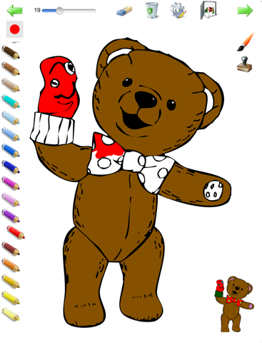 Livre de coloriages et autocollants pour les petites filles HD screenshot 4