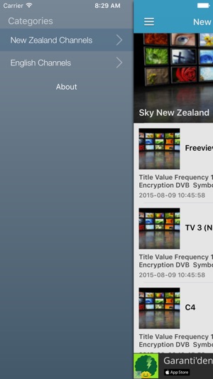 New Zealand TV Channels Sat Info(圖1)-速報App