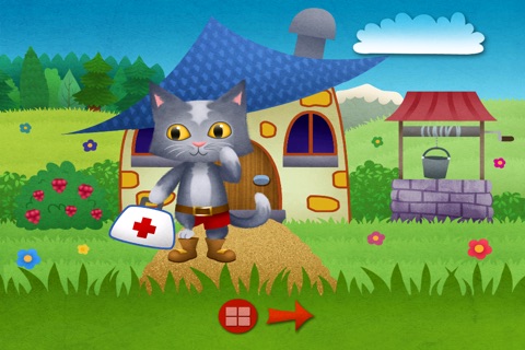 Doctor Cat - How Tom Become A Doctor And Helped All Animals On His Way - EduGame For Toddlers screenshot 2