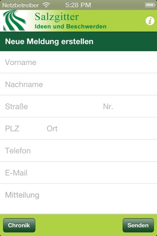 Melde-App Stadt Salzgitter screenshot 2