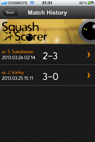 Squash Scorer screenshot 4