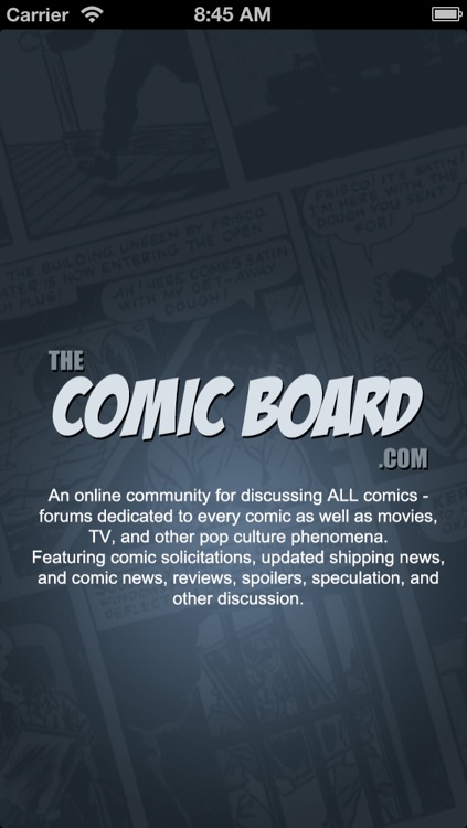 The Comic Board