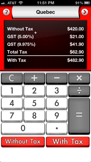 Sales Tax Calculator Canada Tax Me ∙ The