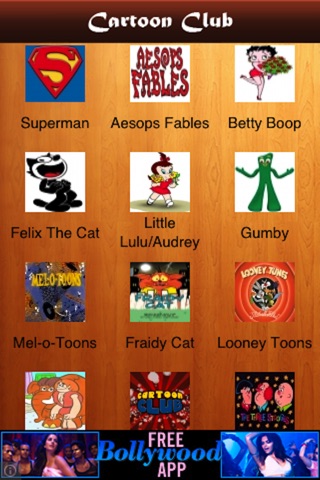 CARTOON CLUB - Watch Great Cartoons For Free screenshot 2