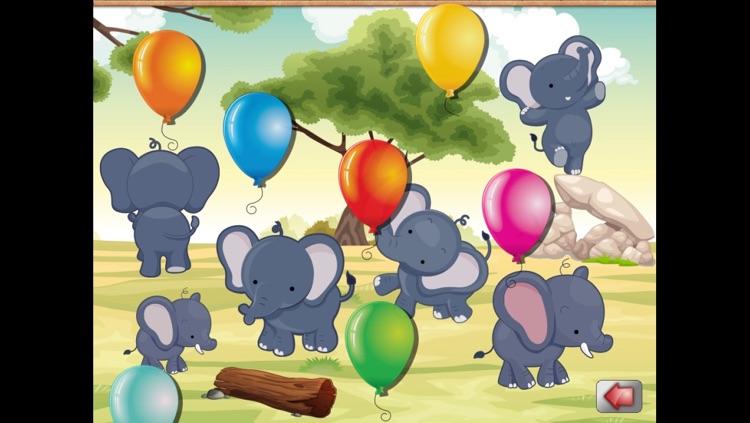 Animals Around The Equator - Beautiful free puzzle game for toddlers and kids screenshot-3