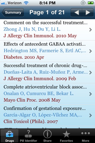 iPharmacy Drug Guide & PubMed Direct screenshot 2