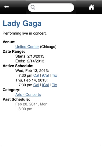 EventGuide Chicago screenshot 2