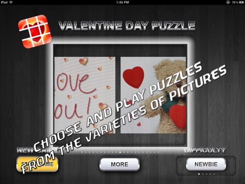 Valentine Day 2013 Romantic Picture Puzzle - Spend happy moments with your love by playing this cute and lovely photo puzzle screenshot 3