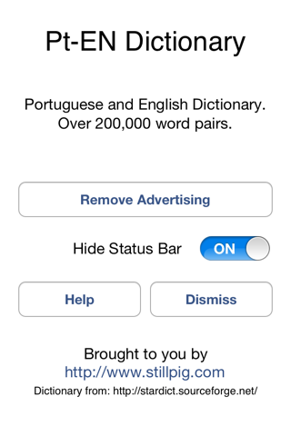 Offline Portuguese English Dictionary Translator for Tourists, Language Learners and Students screenshot 2