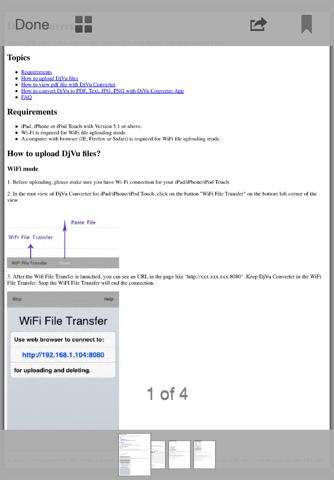 DjVu Converter - Convert DjVu to PDF, Text, JPG, PNG screenshot 3