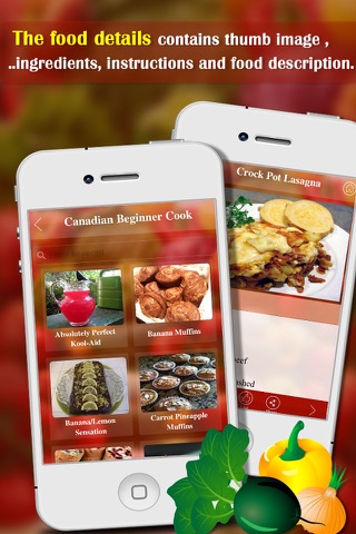Canadian Food Recipes screenshot 2