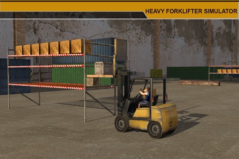 Extreme Heavy Forklifter Simulator 3D screenshot 2