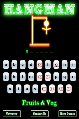 Glow Hangman screenshot 4