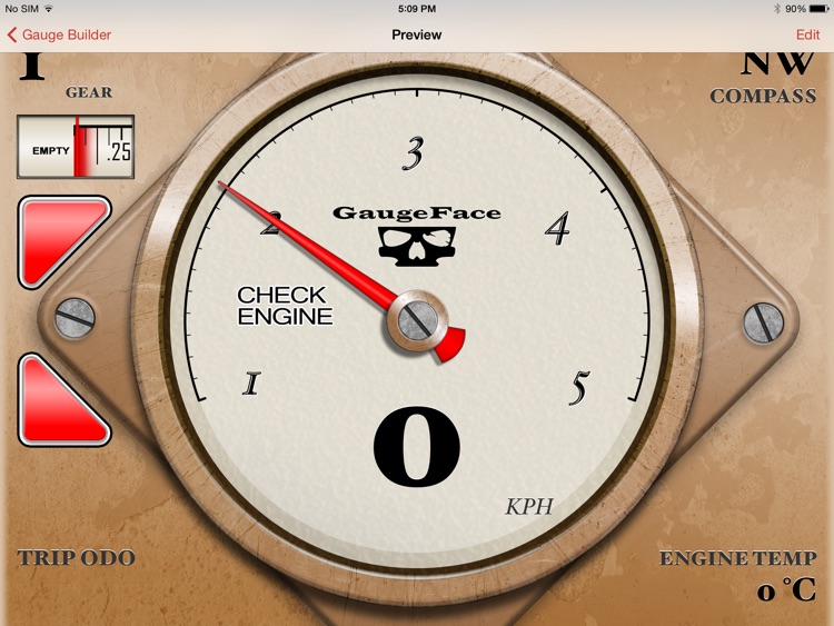 GaugeFace HD : Motorcycle Gauges for Harley-Davidson