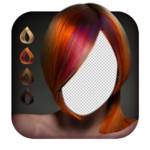 Hair Salon Color Photo Montage icon