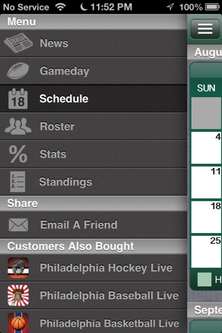 Philadelphia Football Live screenshot 4