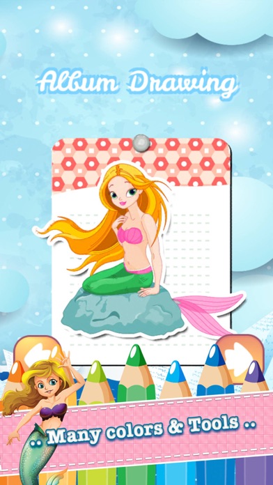 How to cancel & delete Mermaid Coloring Book Learning Games For Kids 4 th from iphone & ipad 1