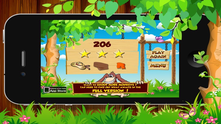 Shoot The Monkey Lite screenshot-4