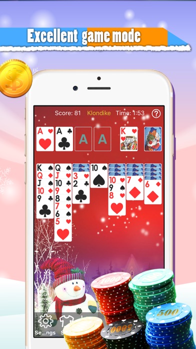 Xmas Solitaire - My Best Happy Classic Fairway Shape 1.0 IOS -