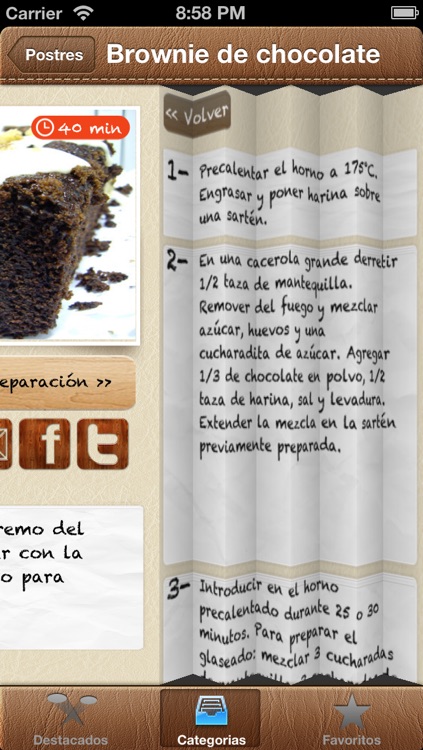 Recetas Cocina screenshot-4