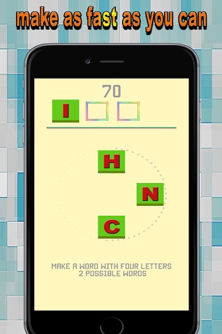 super 4 letters - built a simple word from Four alphabates screenshot 3