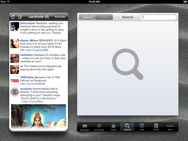 Twittelator for iPad and Twitter screenshot-3