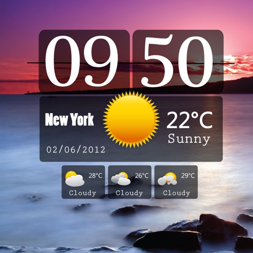 Awesome Weather Clock icon