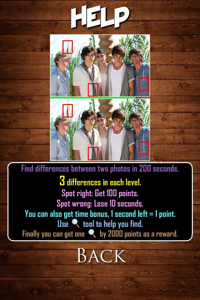 Find the Difference - One Direction Version screenshot 4
