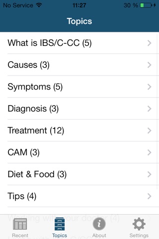 IBS and CC Info from IFFGD screenshot 2