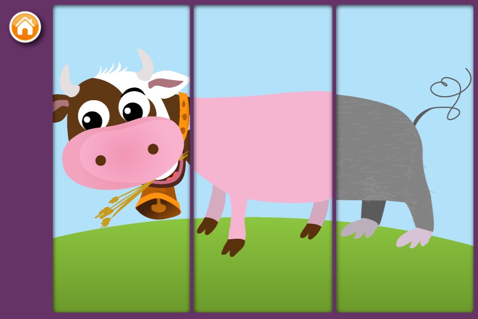 Heydooda! Animal Mix & Match - a preschool puzzle game for kids and toddlers screenshot 2