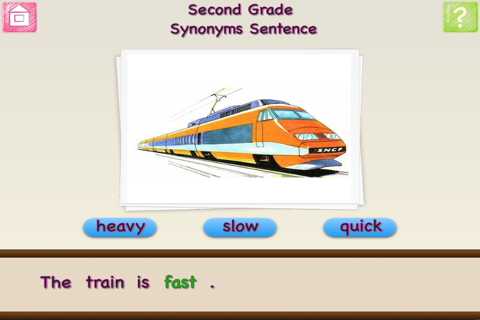 First Grade and Second Grade Antonyms and Synonyms screenshot 2