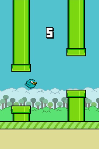 Floating Bird - The flappy flier screenshot 2