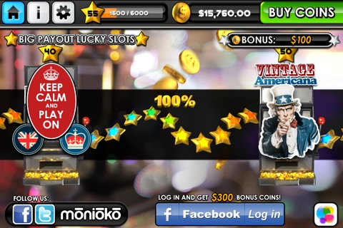 Big Payout Lucky Slots - FREE Casino Slots screenshot 2