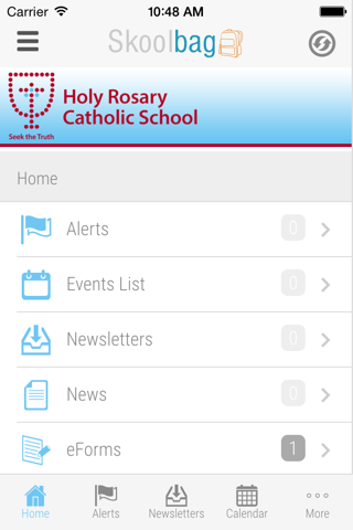 Holy Rosary Catholic School - Skoolbag screenshot 2