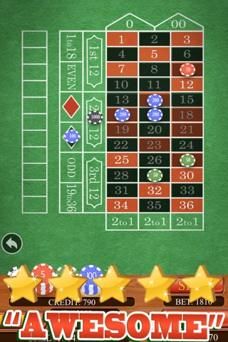 All-in Las Vegas Roulette - The Best Casino Games screenshot 4