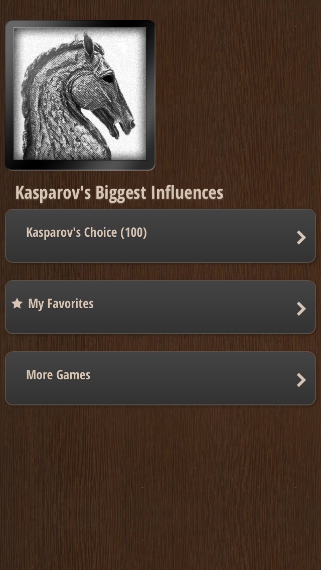 Kasparov's Choice: 100 Influential Chess Games screenshot 1