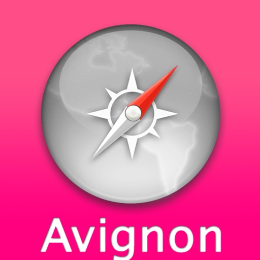 Avignon Travel Map (France) icon