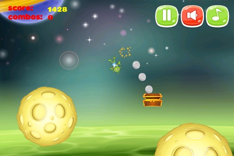 A Skilled Jumping In Space Game - From Jupiter to Mars screenshot 2