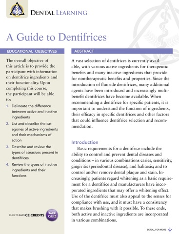 Dental Learning Continuing Education screenshot 4