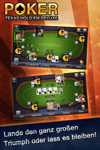 Deutsch Texas Poker Deluxe screenshot 2
