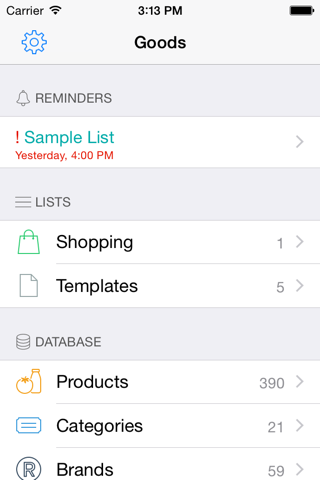 Goods: Grocery Shopping List Free screenshot 3