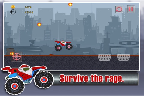 Monster Truck Madness FREE - Extreme Hill Climbing Experience screenshot 4