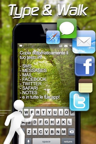 Type & Walk FREE screenshot 2