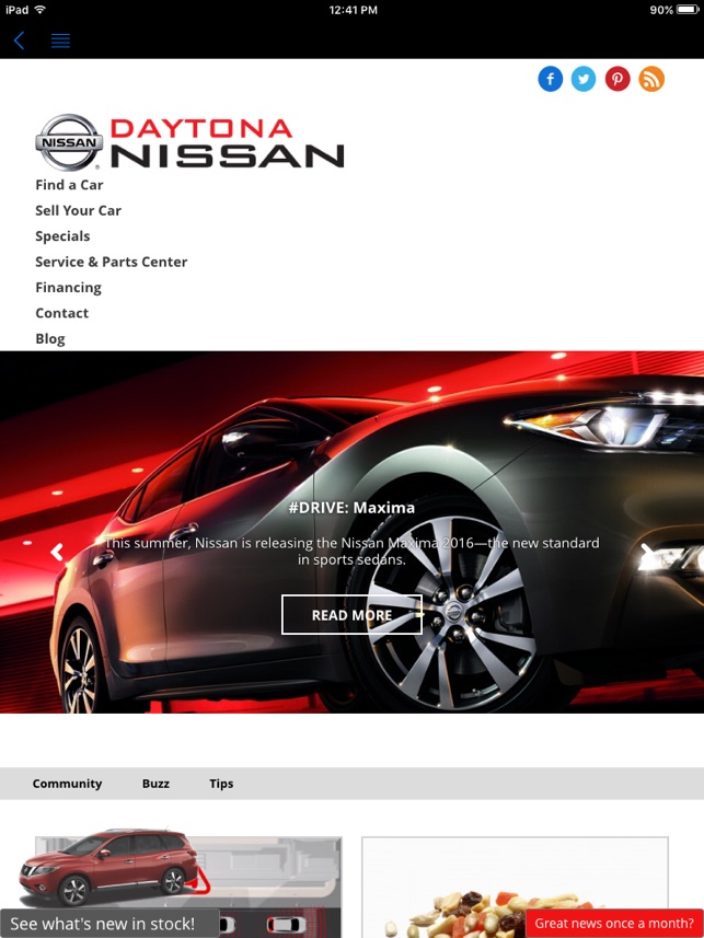 Daytona Nissan for iPad(圖5)-速報App