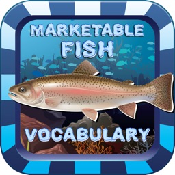 Marketable Fish Flashcards: English Vocabulary Learning Free For Toddlers & Kids!