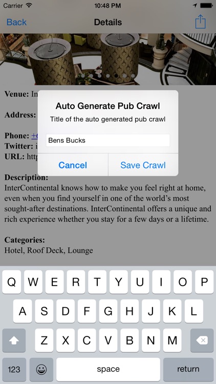 Pub Crawl: Global